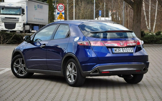 Honda Civic cena 29900 przebieg: 167000, rok produkcji 2011 z Siewierz małe 704